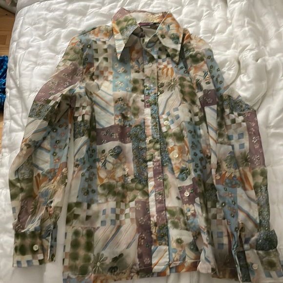 70’s button up shirt - Picture 1 of 2